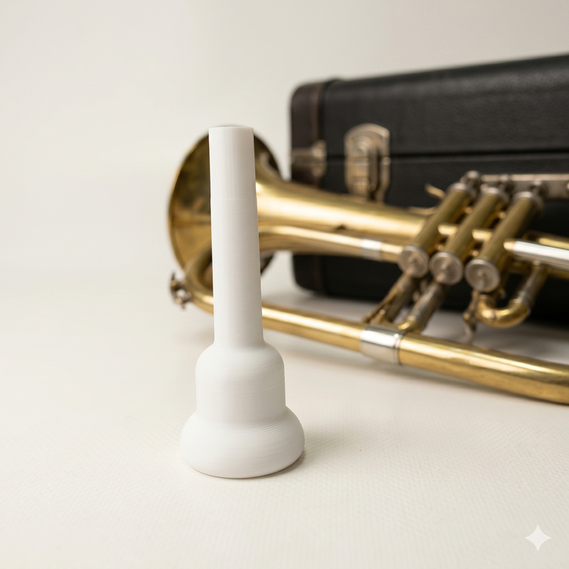 Bocal Boquilha Para Flugelhorn Fl7 Bugle - Plástico F7