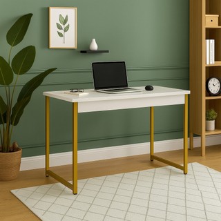 Mesa Escrivaninha Estudo Notebook Industrial em Aço plus
