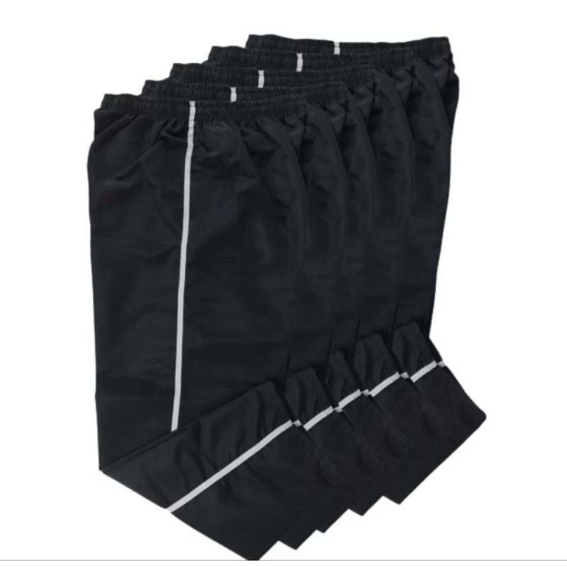 Calça Tactel kit 10 peças 1 bolso e cordão na cintura academia