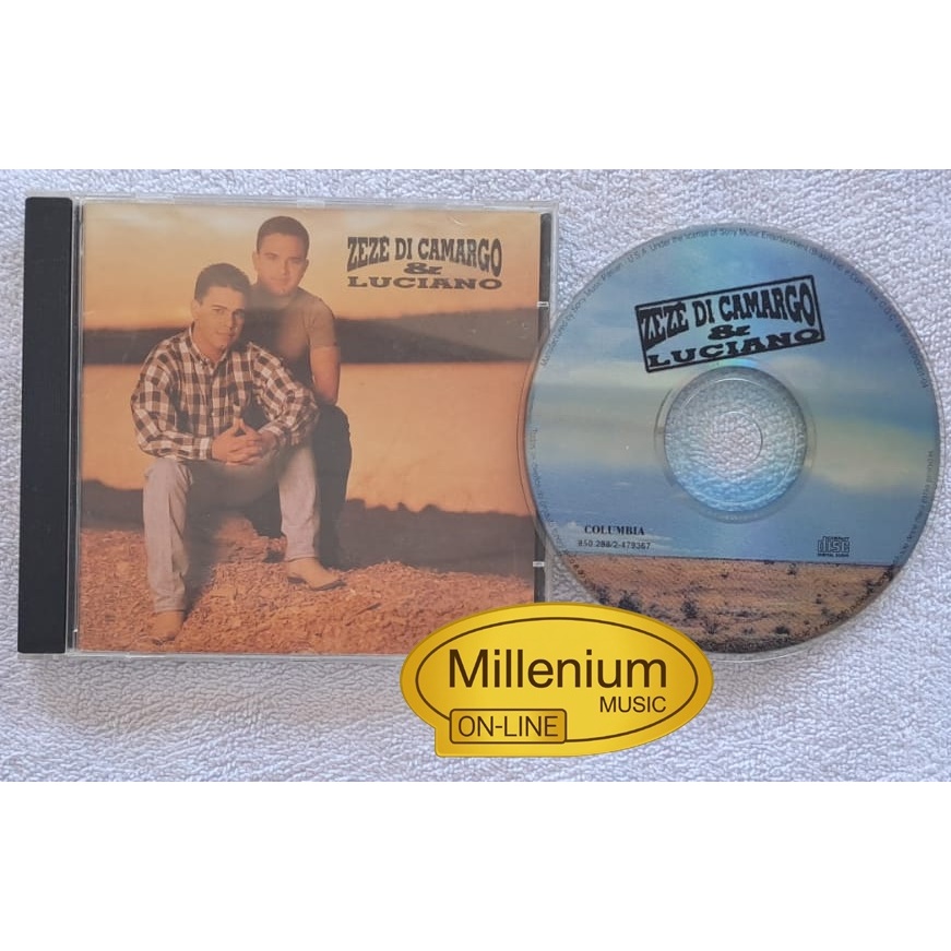 CD Zezé Di Camargo & Luciano Indiferença 1996 Original Gravadora Colecionador Ótimo Estado