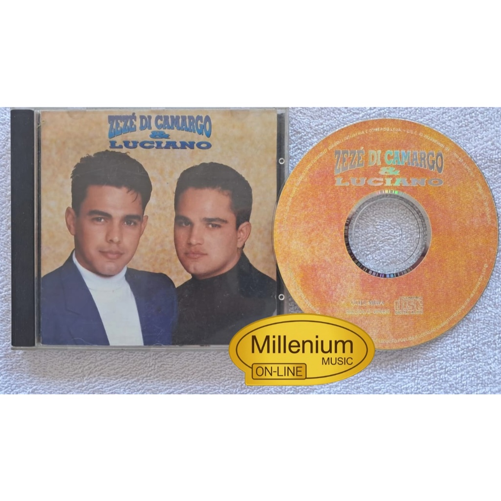 CD Zezé Di Camargo & Luciano Saudade Bandida 1993 Original Gravadora Colecionador Ótimo Estado