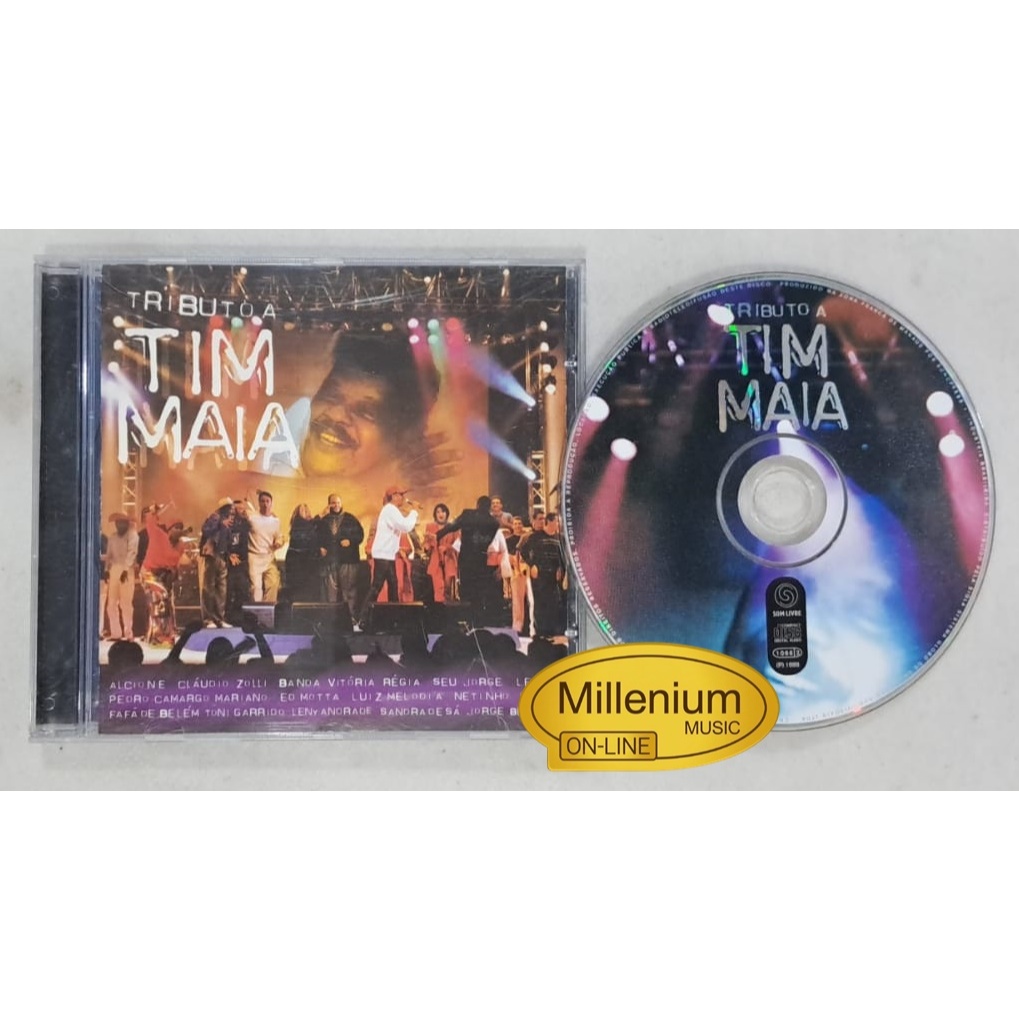 CD Tributo A Tim Maia 1999 Original Gravadora Colecionador Ótimo Estado