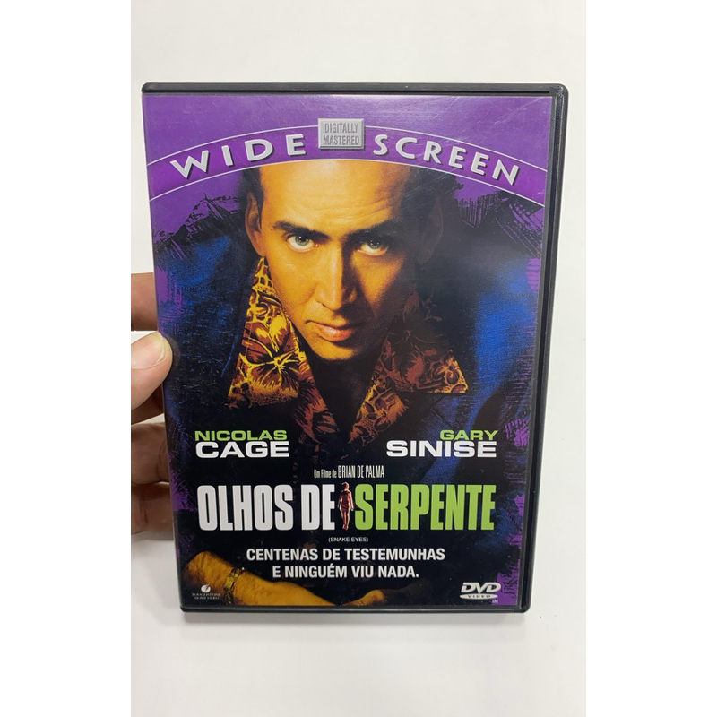 Olhos de serpente DVD original