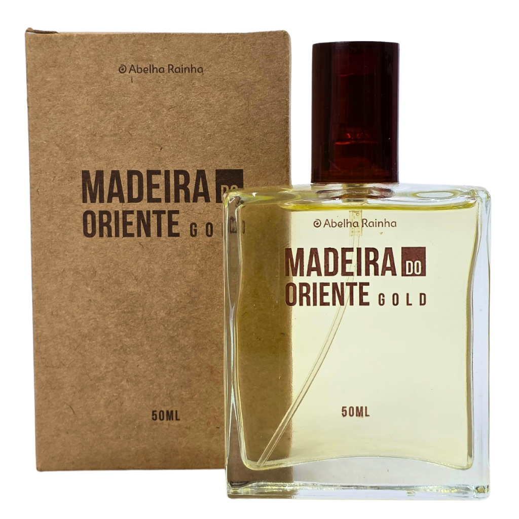 Deo Colônia Spray Masculina Madeira do Oriente Gold Abelha Rainha 50ml