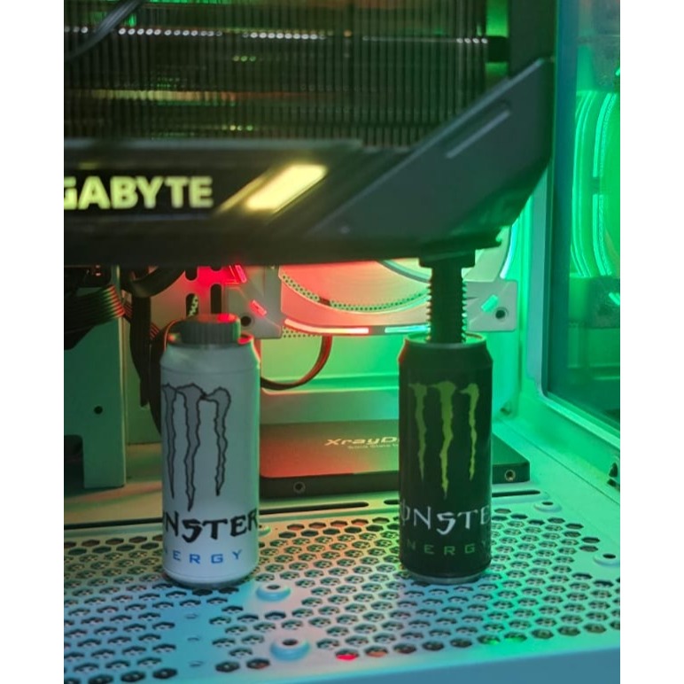Suporte Placa de Vídeo Ajustável - Energético Monster - GPU - PC Gamer