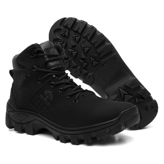 Bota Coturno Masculina Confortável Resistencia Durabilidade Leve Trilha Trabalho Dia a Dia