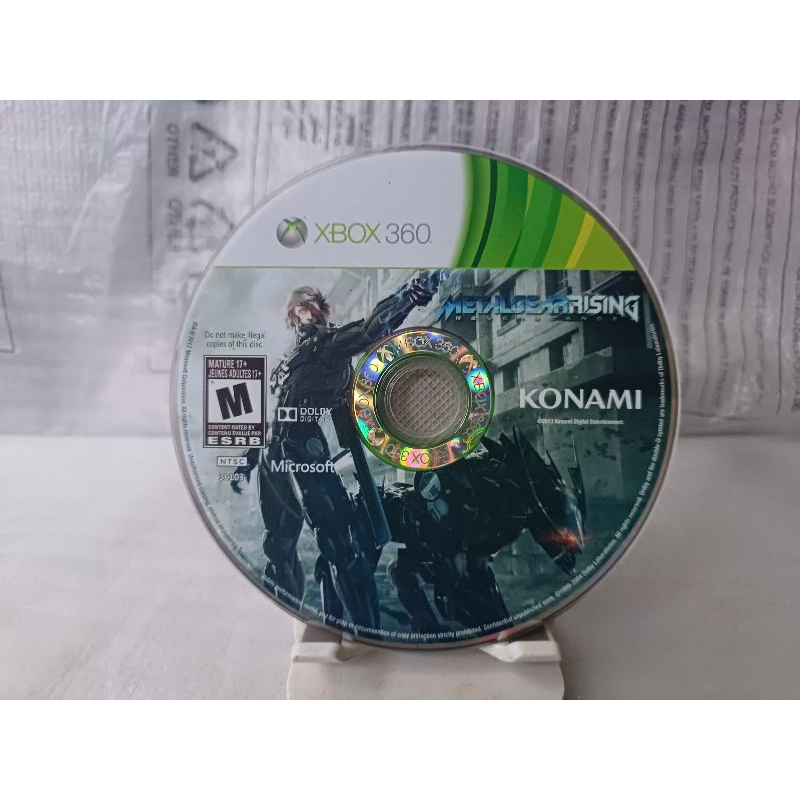 Jogo Metal Gear Rising Revengeance Xbox 360 Original - Somente o disco