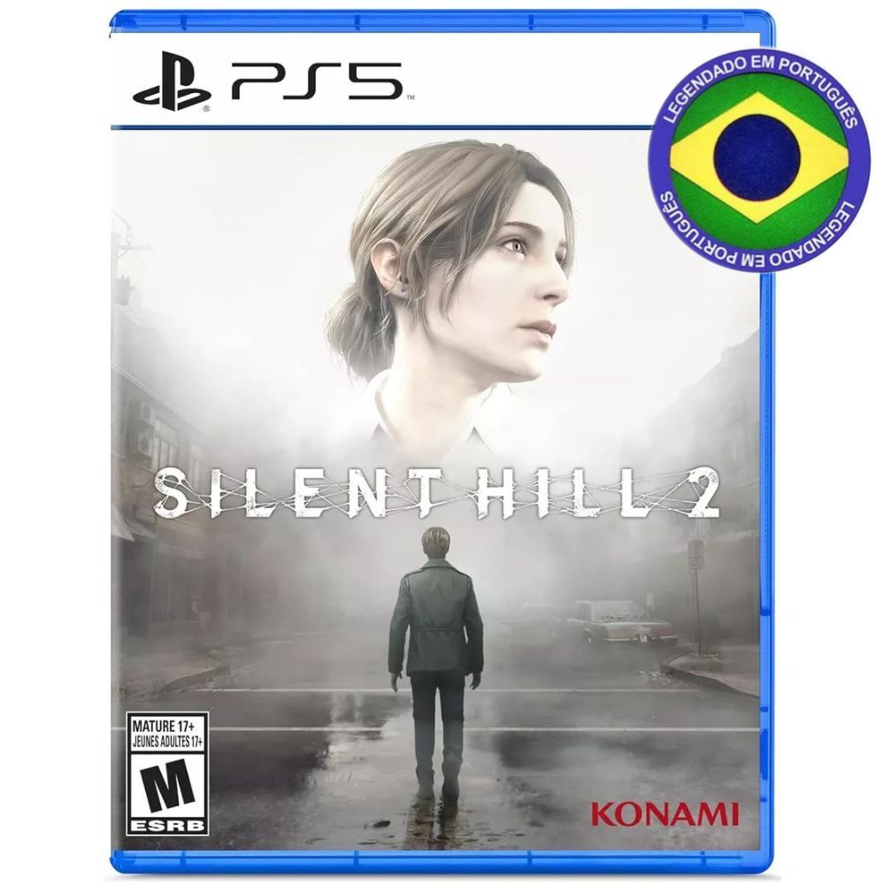 Silent Hill 2 Ps5 Mídia Física Novo Lacrado Legendado em Português Playstation 5