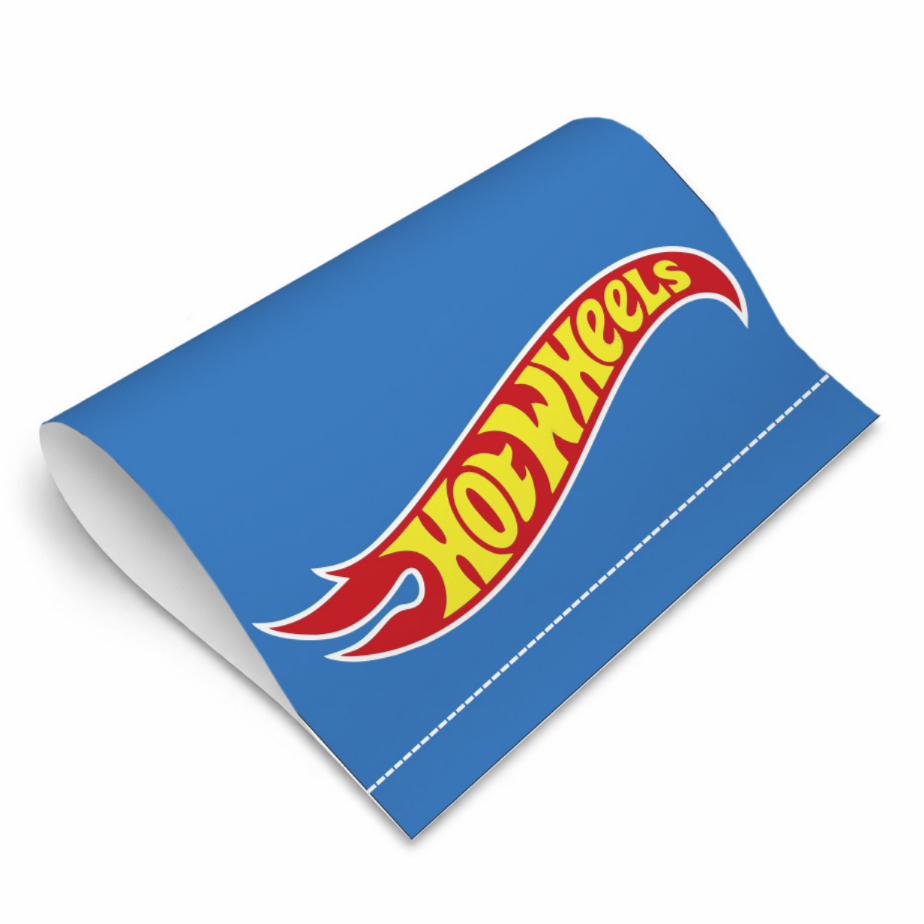 Etiqueta Tag para Carro Hot Wheels Sticker Tag Personalizado Car Wash Autocolante