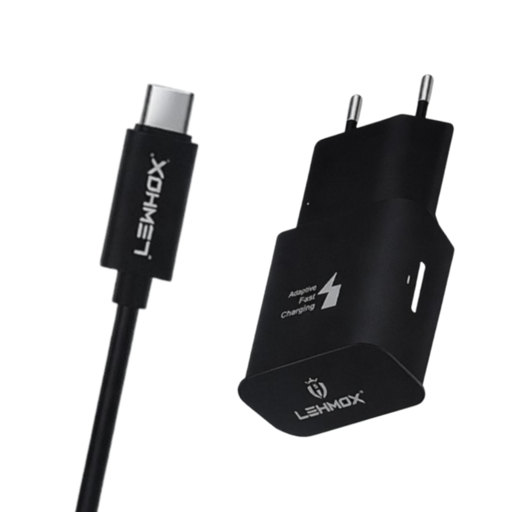 Kit Carregador para Motorola Z2 Play - Cabo USB C e Fonte