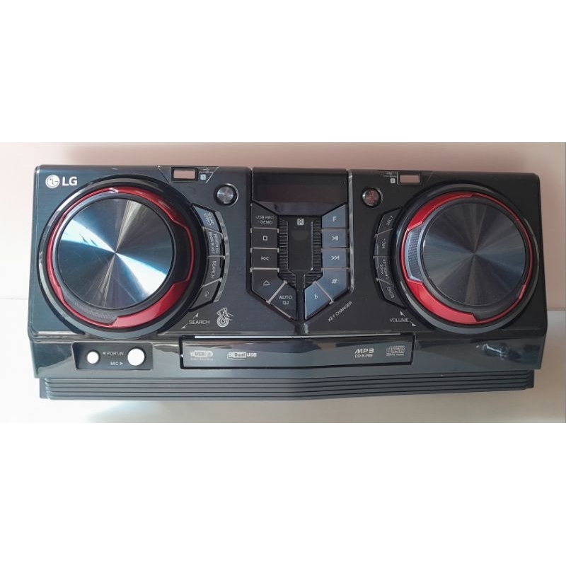 carcaça frontal mini wi-fi system LG  Xboom cj44