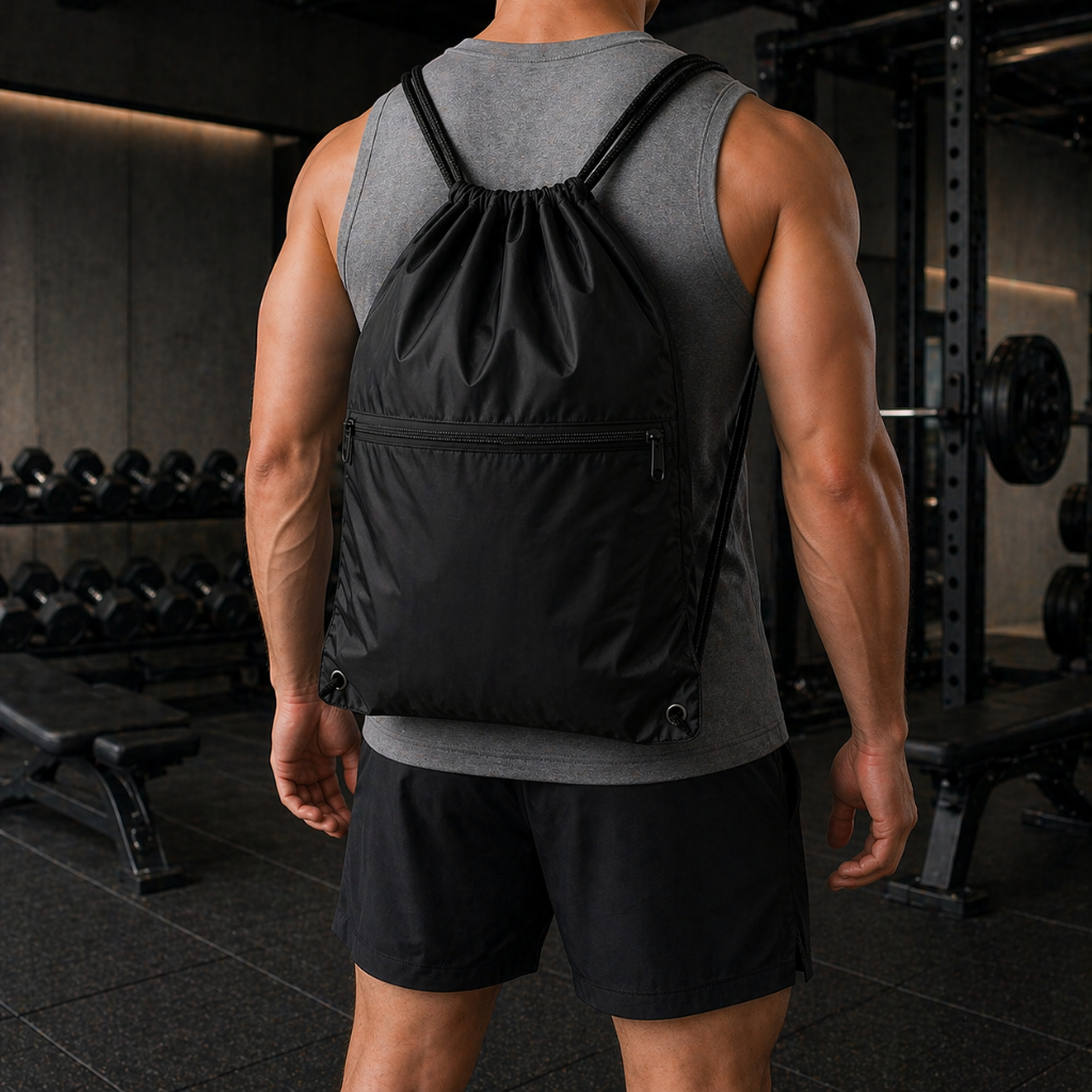 Mochila Sacola Saco Academia Bolsa Esportiva Fit Impermeável Fitness Treino Corrida Natação Futebol Masculino Feminino