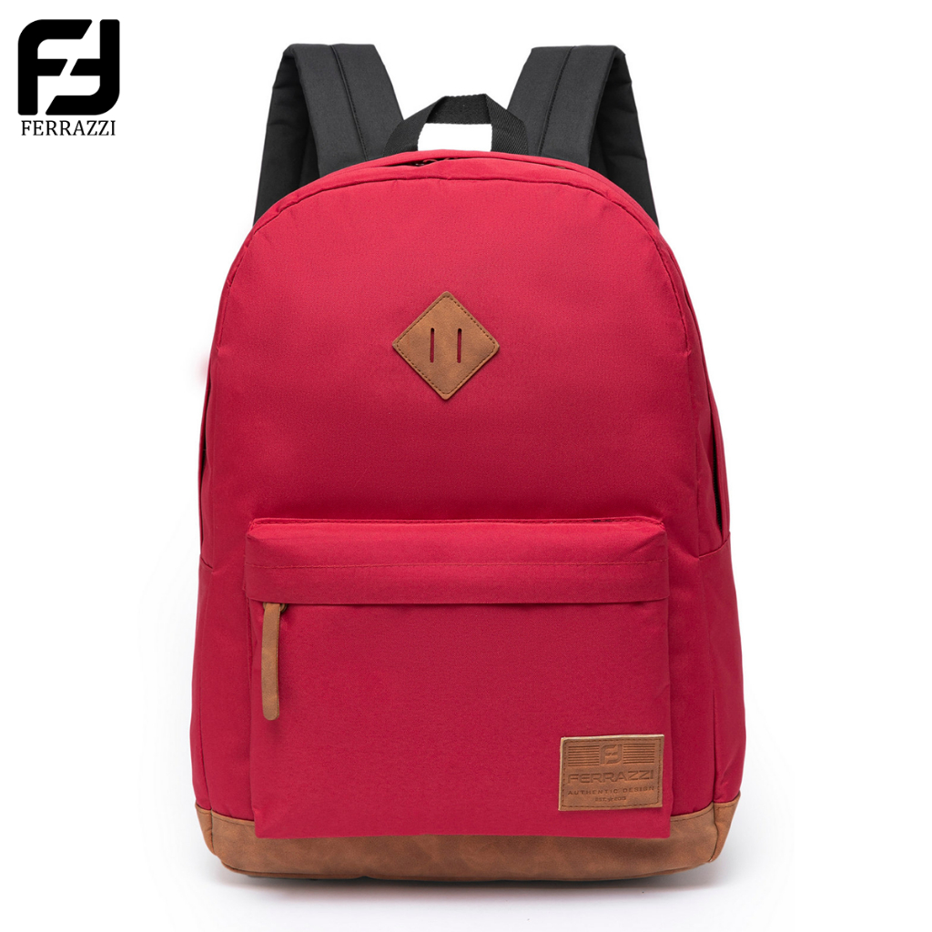 Ferrazzi Mochila Juvenil Bolsa Escolar Resistente Espaçosa Masculino Universitário Casual Mochila de Viagem
