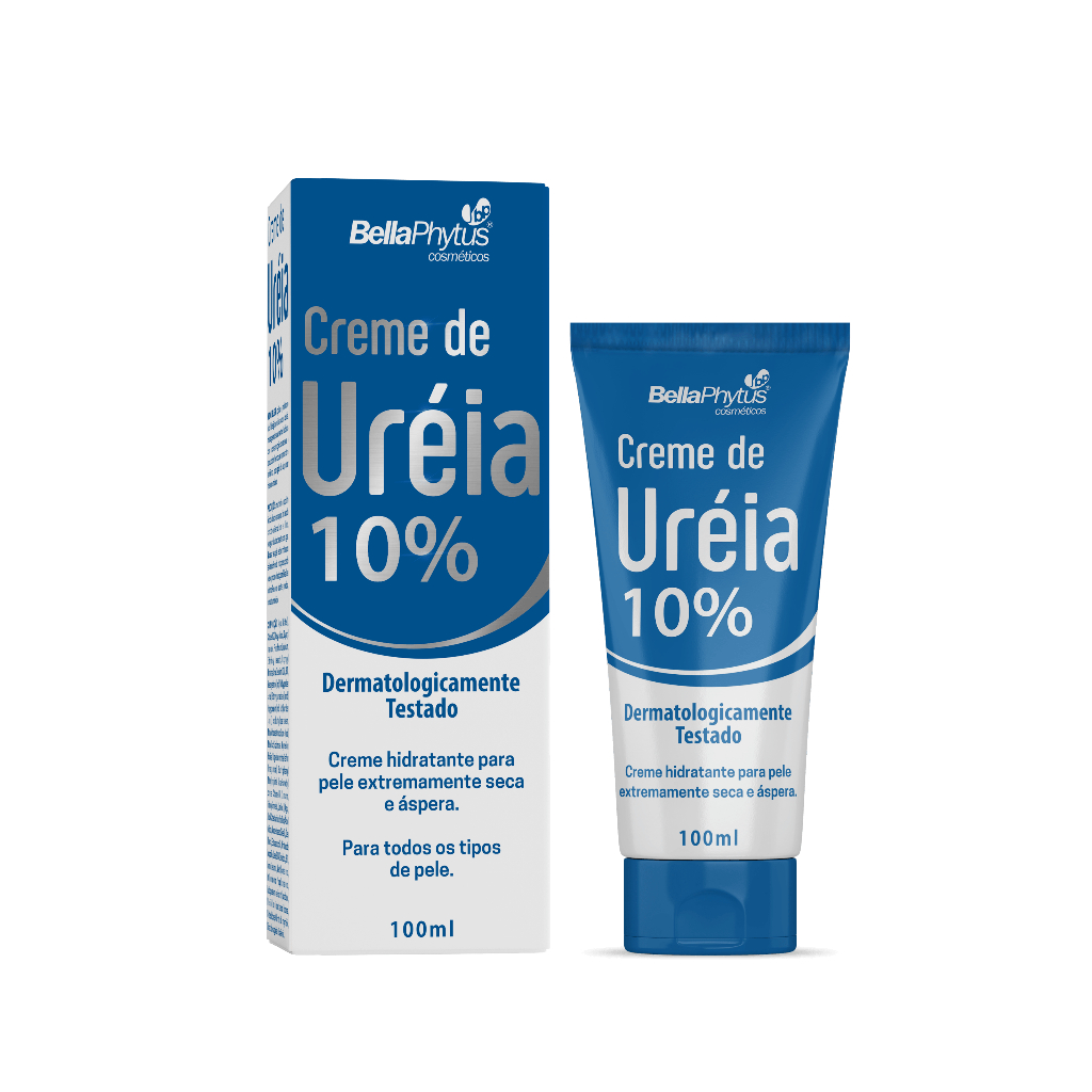 Creme de Ureia 10% Uretrat Bellaphytus 100ml - Hidratação Profunda Pele Seca e Rachada