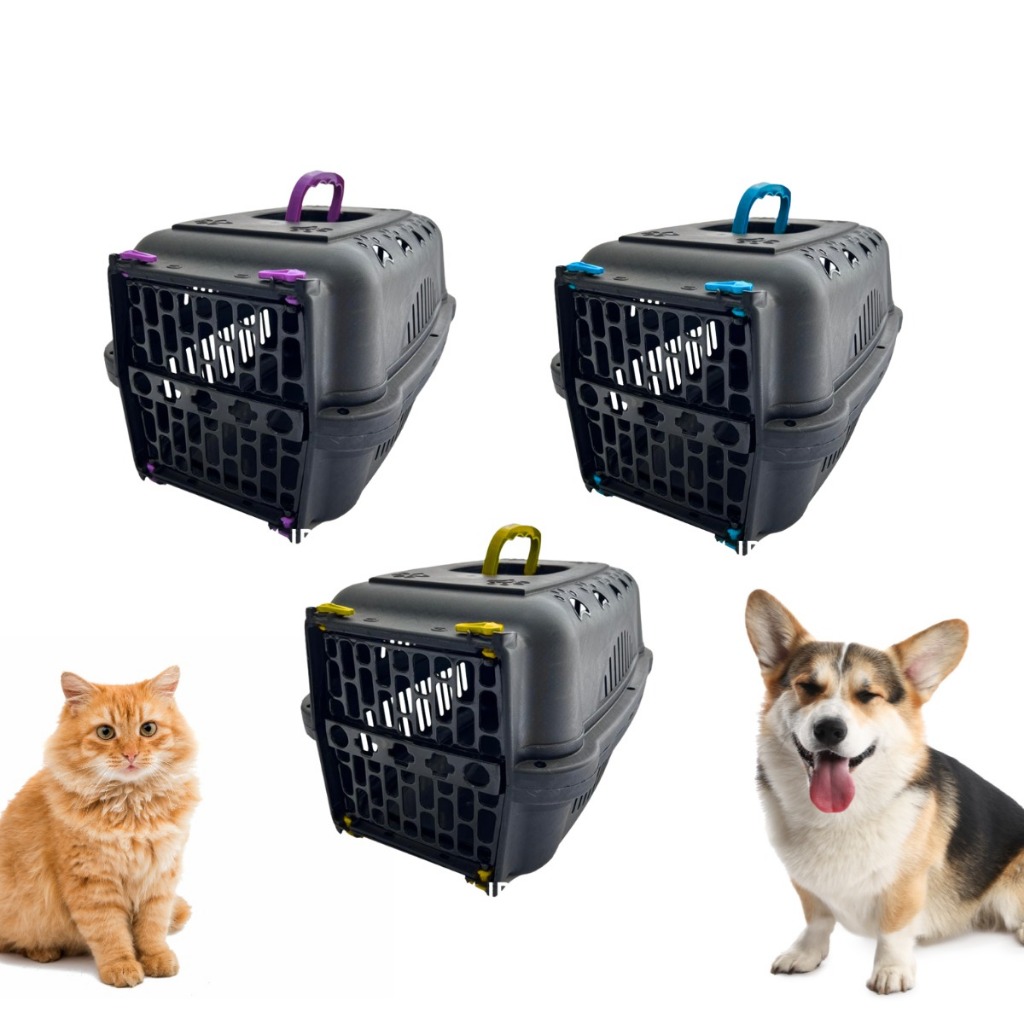 Caixa Transporte Grande Pequena Média Gato Cachorro Animais Pet Cães Bolsa Casa N1 N2 N3