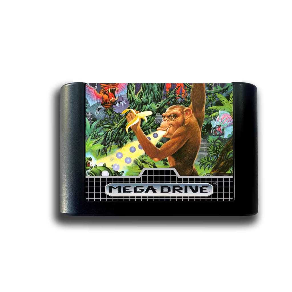 Toki Mega Drive Jogo Novo de Alta Qualidade