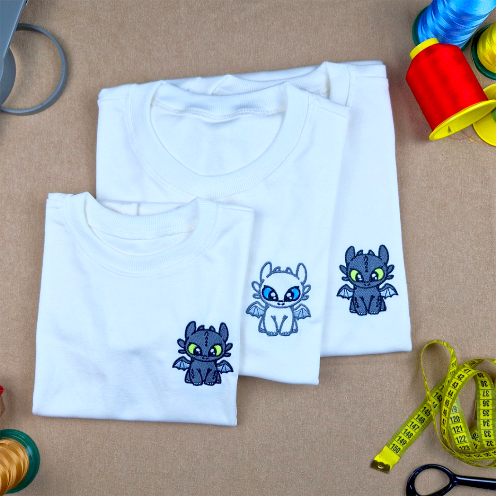 Camiseta Banguela & Fúria da Luz Bordada | Venda Individual | Leia a Descrição