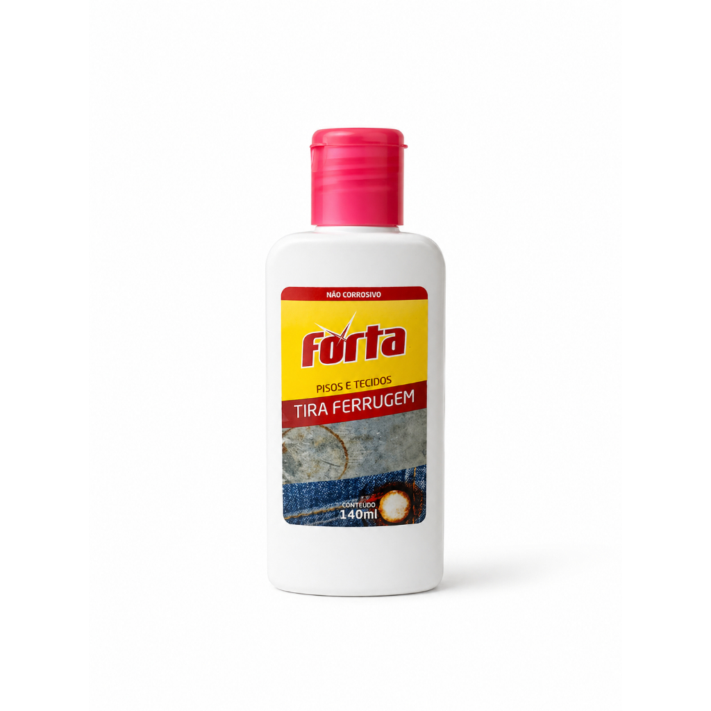 Tira Ferrugem | Removedor de ferrugem sem causar problemas em tecidos e pele | remove fácil
