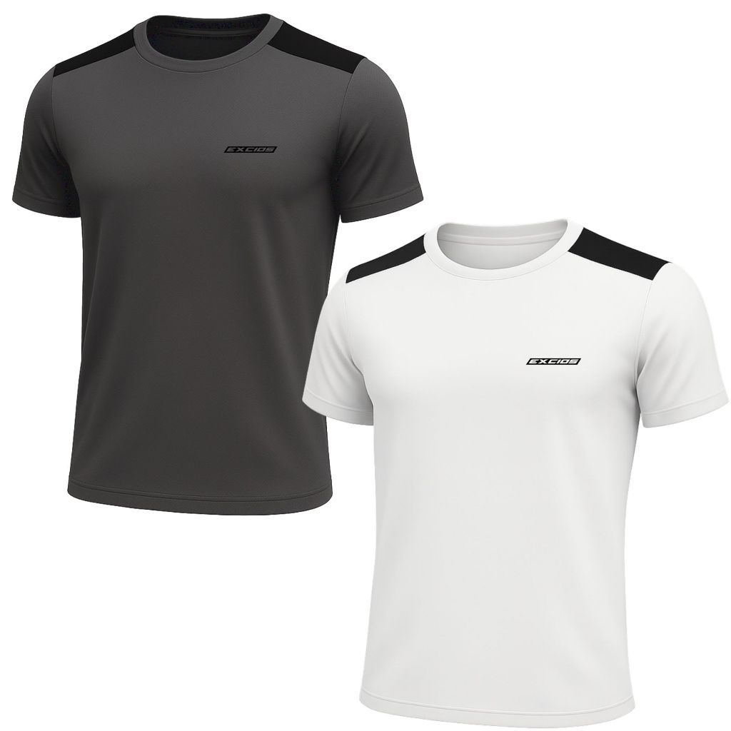 Kit 2 Camisas Dry Fit Academia Camiseta Musculação Treino