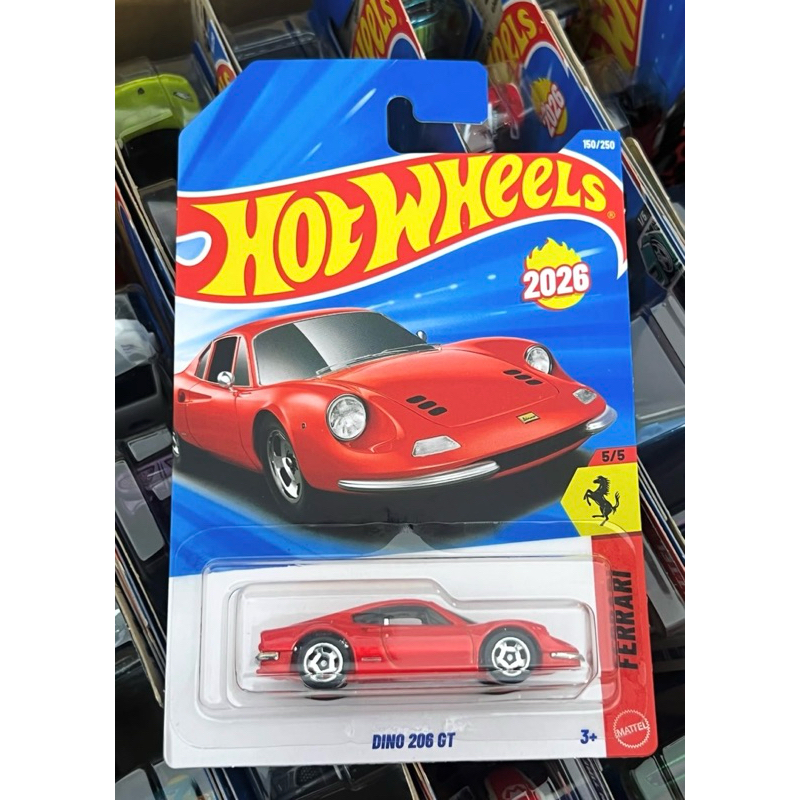 Hot Wheels Ferrari 2026 - Ferrari Dino 206 GT