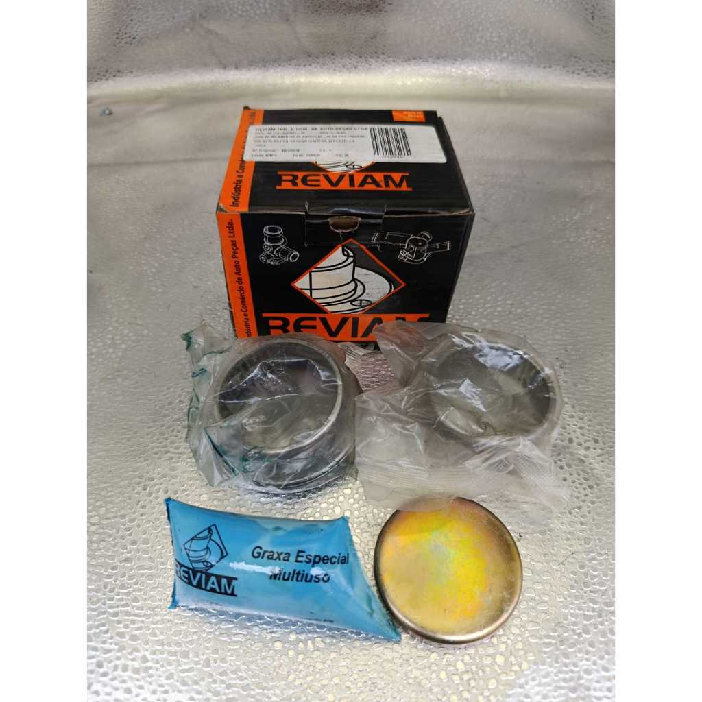 Kit Rolamento Eixo Traseiro Peugeot 206 Sem Barra Establizadora 47mm