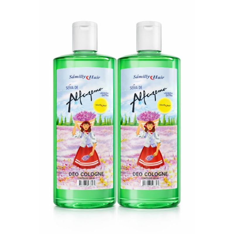 Refil Alfazema Seiva de Lavanda 500ml – Perfume Fresco | Longa Duração | Uso Diário
