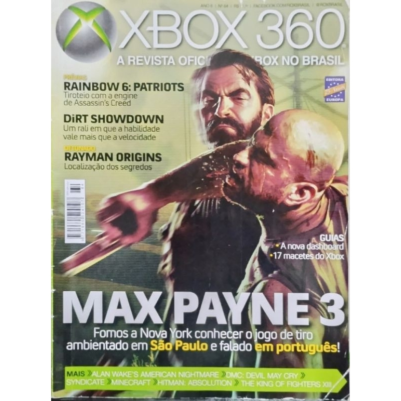 Xbox 360 A Revista (varias, Olhar Fotos) + Mangá Digital!