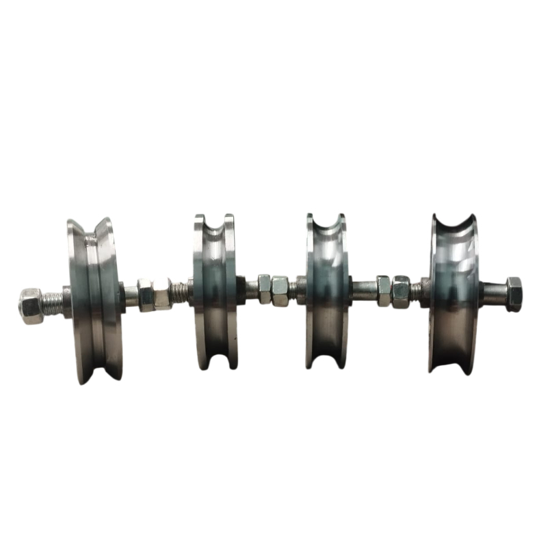 Roldana de Aco Para Portao 21/2 Polegadas 63,5mm Canal V ,U3/8 U1/2 U5/8 Com 10 Und