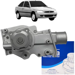 Bomba d'Água Para Ford Escort Motor Zetec 1.6 1.8 1995 1996 1997 1998 1999 2000 2001 2002 2003