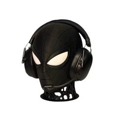 Suporte de Headset Headphone Spider-Man Black Edition Premium