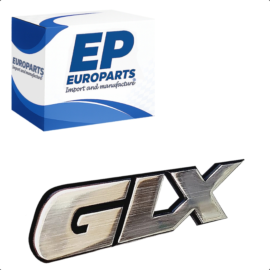 Emblema Premium GLX cromado escovado traseiro do Golf MK3 GLX 2.0