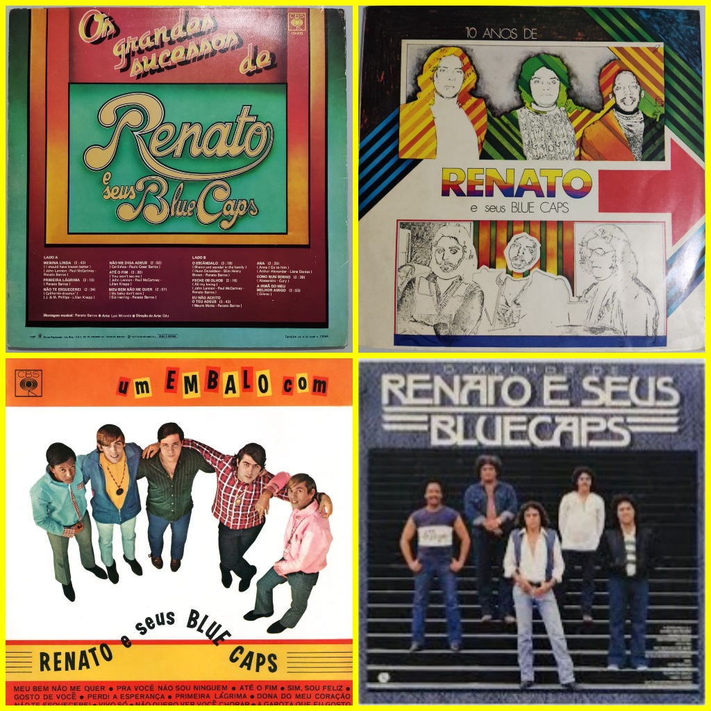 LP Vinil Renato e seus Blue Caps - Vários Albúns - Discografia | Disco de Vinil