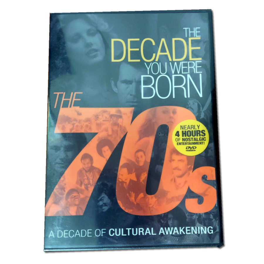 DVD The Decade You Were Born The 1970´s Documentário Novo Lacrado