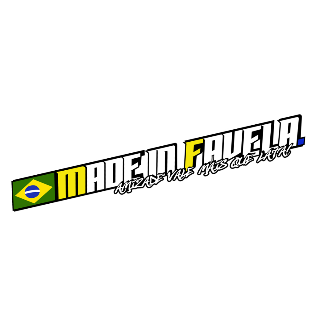 Adesivo Made In Favela para Vidro Lateral 100% em Recorte