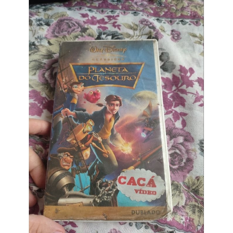 VHS Planeta do tesouro ( dublado)