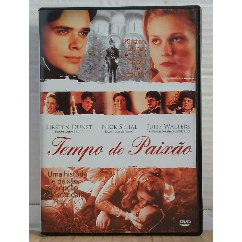 Dvd Tempo de Paixão - Kirsten Dunst, Nick Sthal - Original Usado