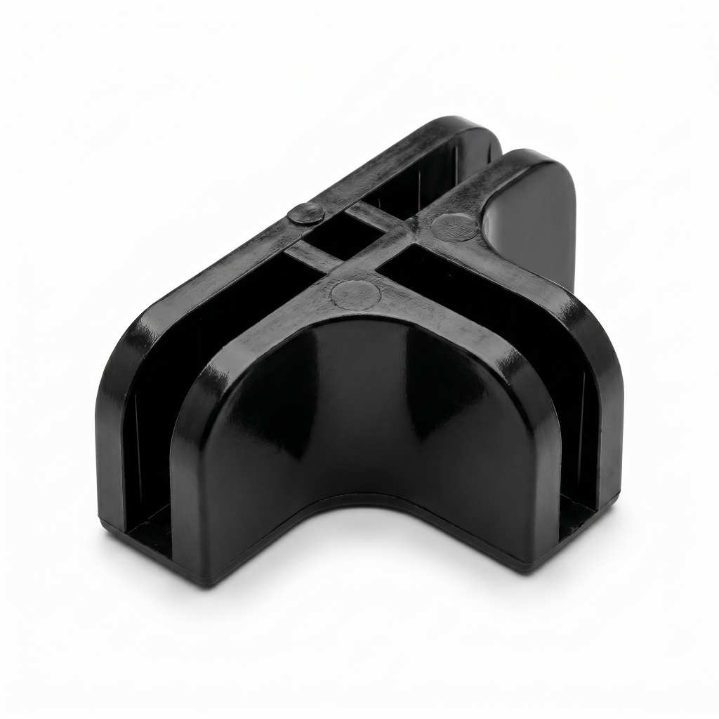 Conectivos Conectores Preto Para Montagem Balcão Vidro Tela 4mm - Distribuidor Autorizado - KIT