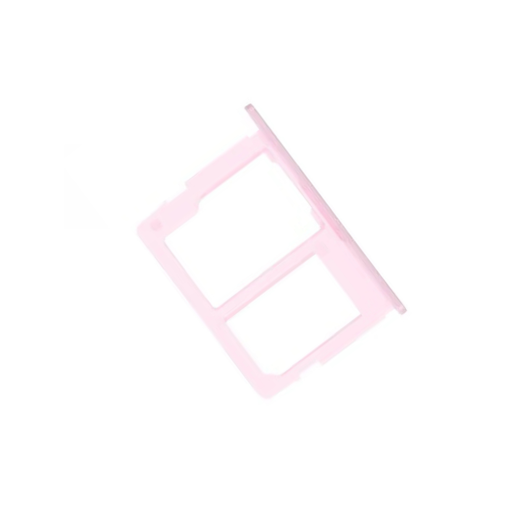 Gaveta de Chip Slot Cor Rosa Compatível Para Samsung Galaxy J7 Prime (SM-G610M)