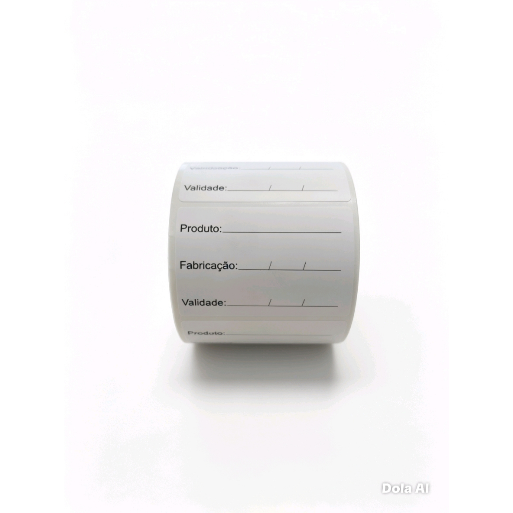 1000 Etiqueta Validade Congelamento Bopp