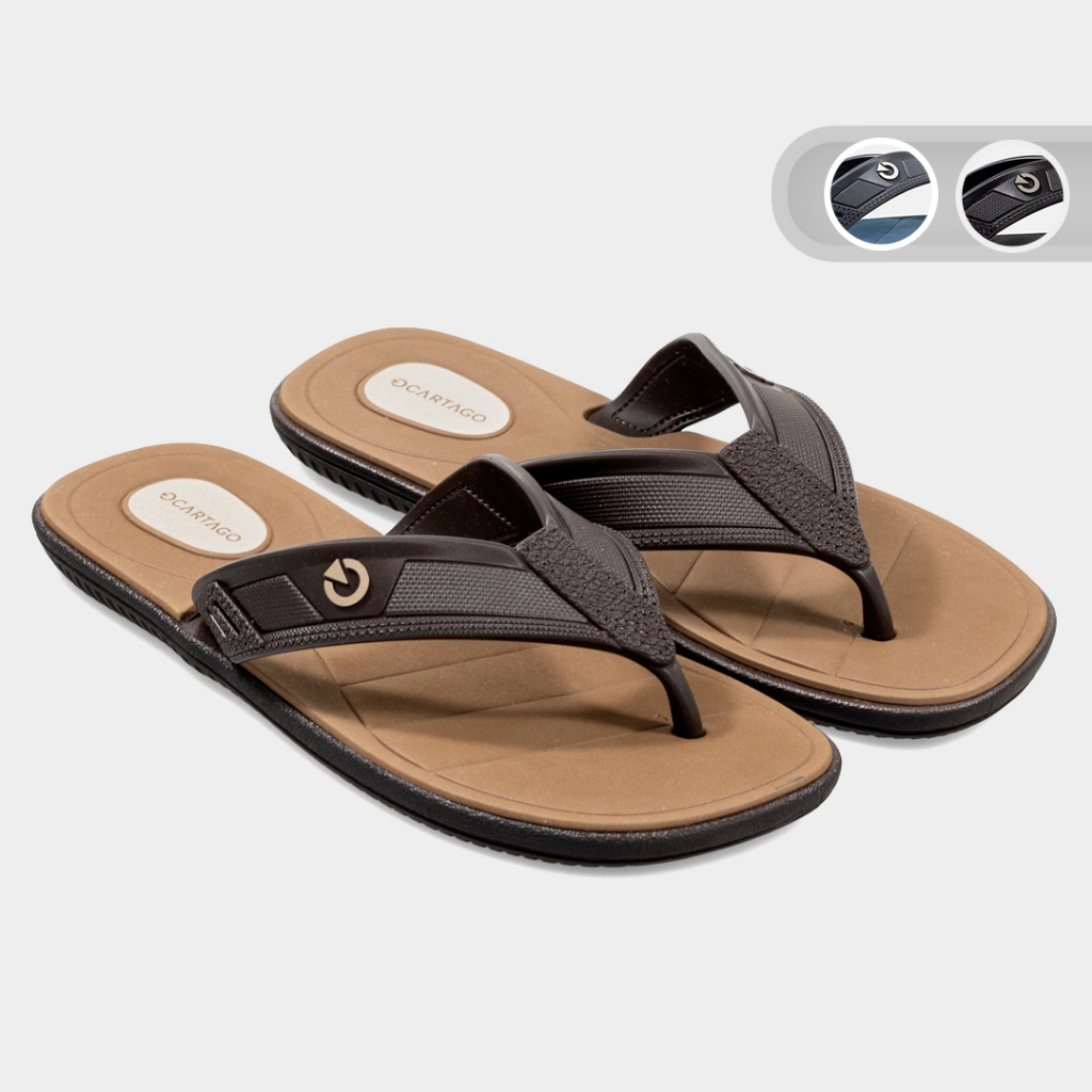 Chinelo Cartago Aspen II Dedo Palmilha EVA Masculino 12641