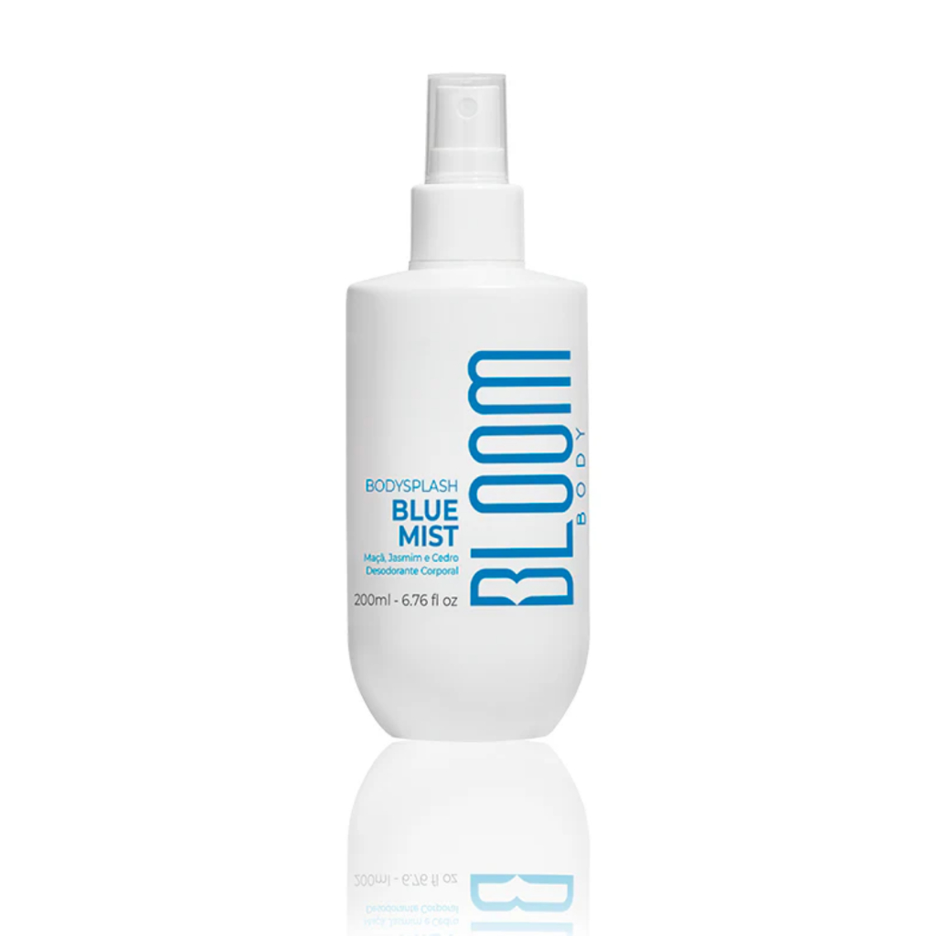 Body Splash Blue Mist Bloom Feminino 200ml Desodorante Colônia Refrescante