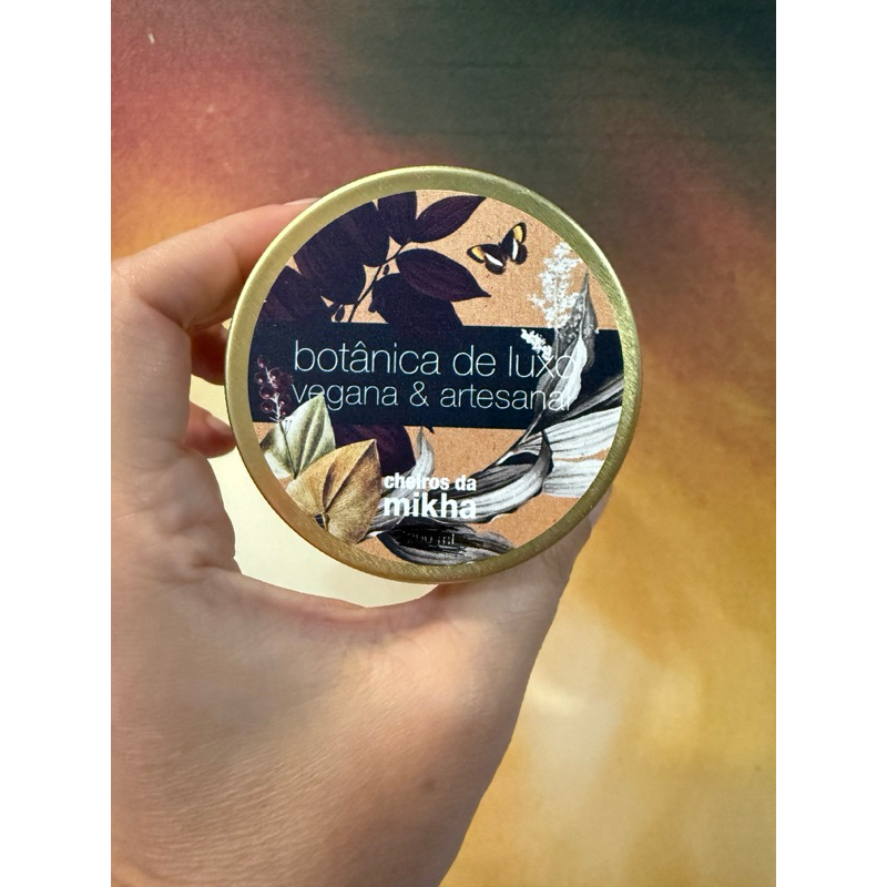 Cheiros da Mikha - Manteiga Corporal Ouro Premium - B - 100g