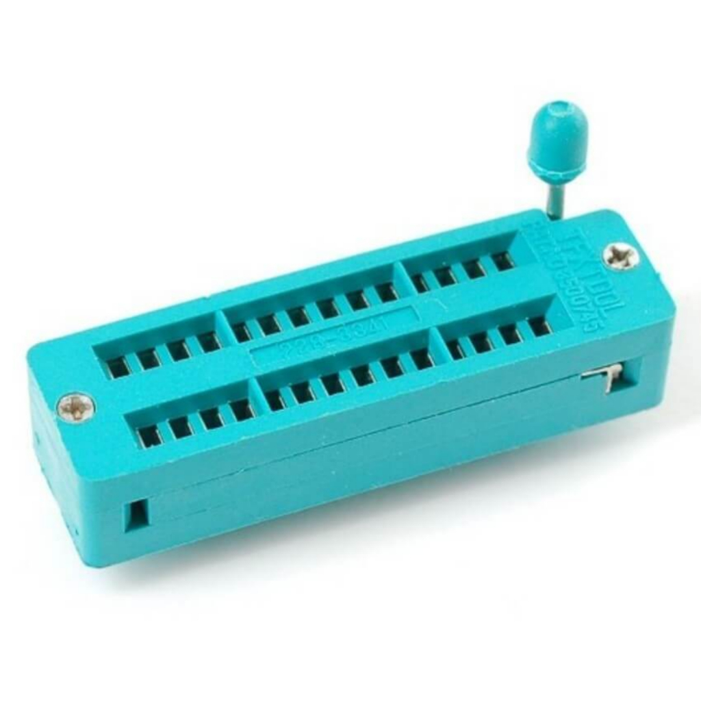 Soquete Zif 28 Pinos para atmega328p