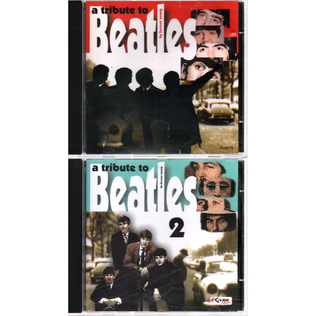 2 CD BEATLES - A TRIBUTE TO THE BEATLES VOL. 1 e 2 BY FOREVER YOUNG ( KIVES )