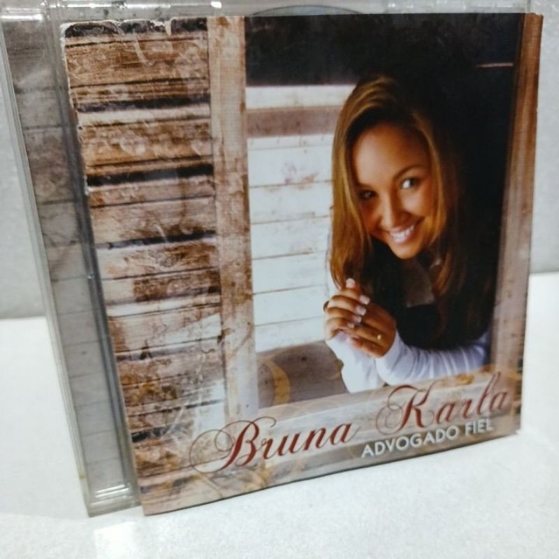 CD BRUNA KARLA -ADVOGADO FIEL TIRAGEM AB-500  EDIÇÃO LUXO C/ENCARTE COMPLETO