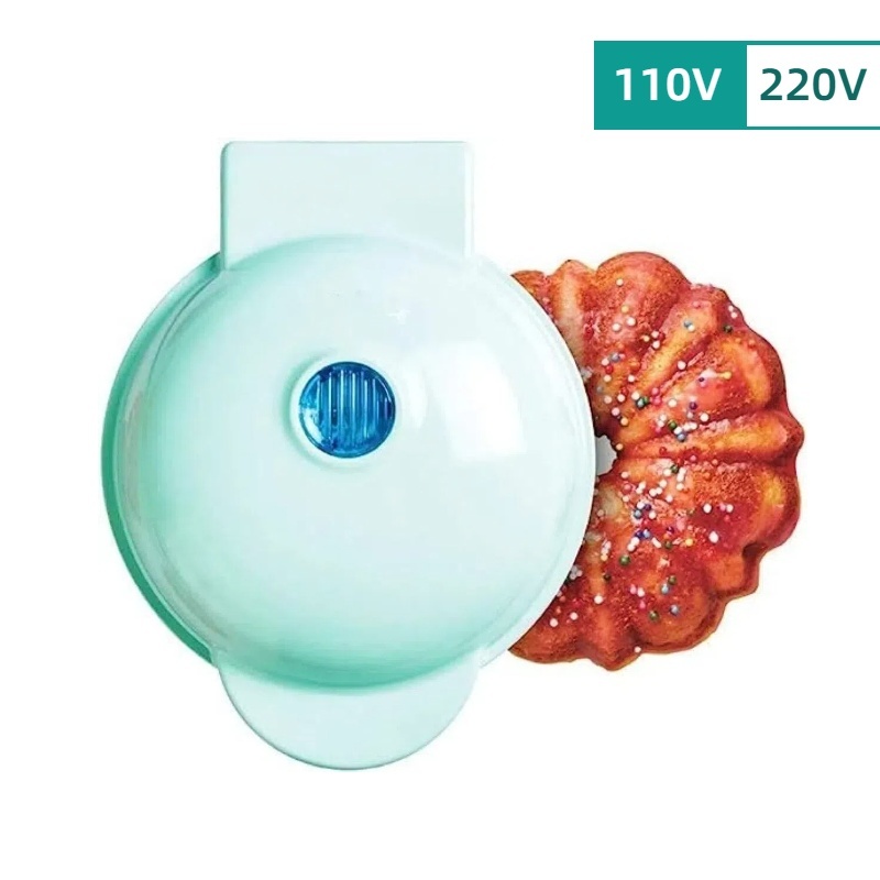 Imagem 220V Mini Máquina De Assar Bolo Portátil Pronta Entrega Elétrica Portatil Forma De Fazer Bolinho