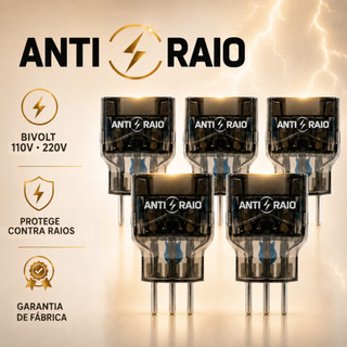 Tomada Protetor Elétrico Dps Anti Raio Surtos Embrastec 10A Bivolt Pocket 127/220v Eletrônicos