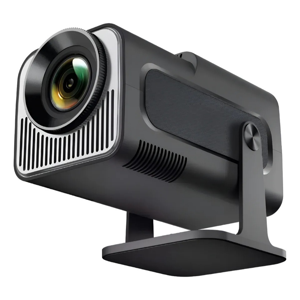 Projetor HY320 Pro Mini Portátil com Android, HD 4K, Wi-Fi 6, Bluetooth 5.0 e Ângulo 180°