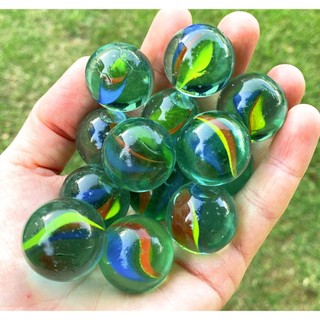 Kit 20 Bolão Gude América Bolinhas Vidro Birosca Importada Peteca Recreação Tradicional Infantil