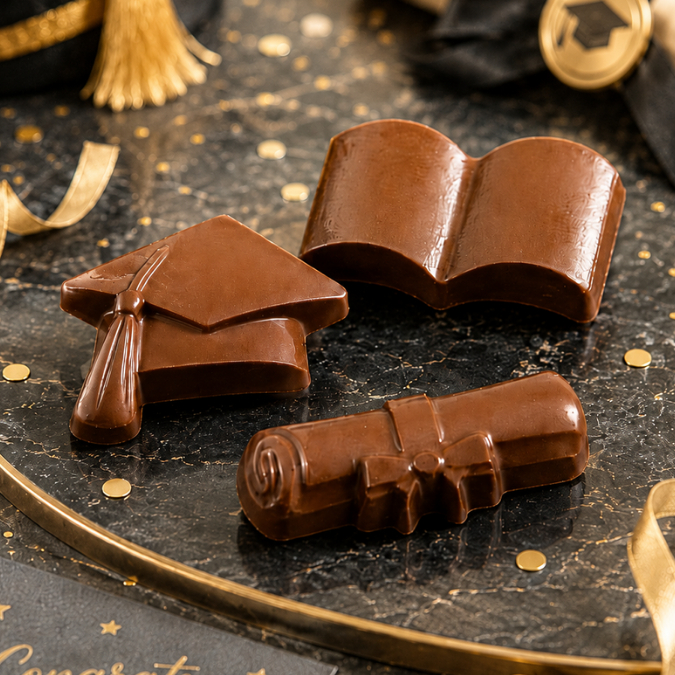 1~10 FORMA SIMPLES FORMATURA CÓD.:1379 EM ACETATO BWB PARA BOMBOM E DOCES DE CHOCOLATE E CONFEITARIA PÁSCOA (CHOCO) · foto 2